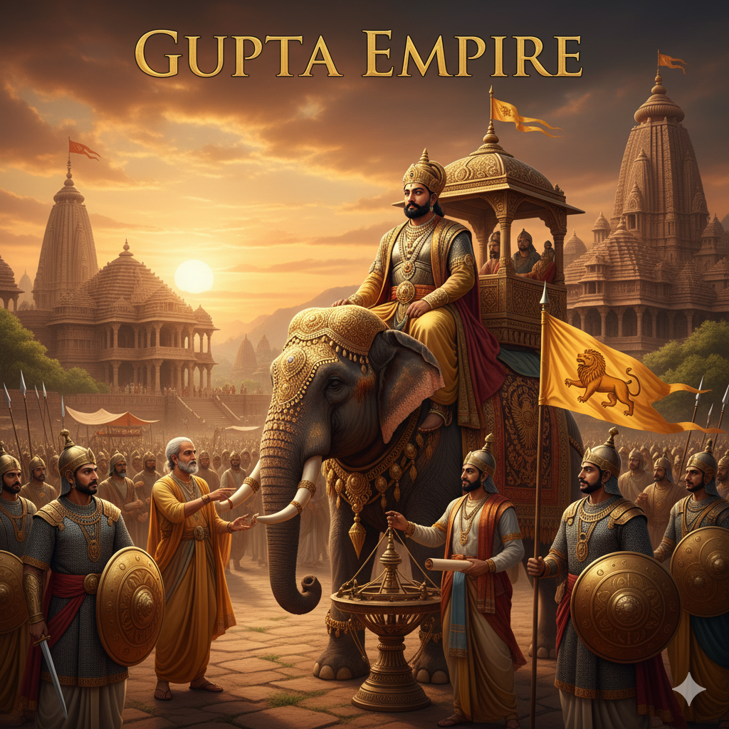 गुप्त साम्राज्य: भारत का स्वर्ण युग (Gupta Empire: Golden Age) 1 गुप्त साम्राज्य (Gupta Empire)