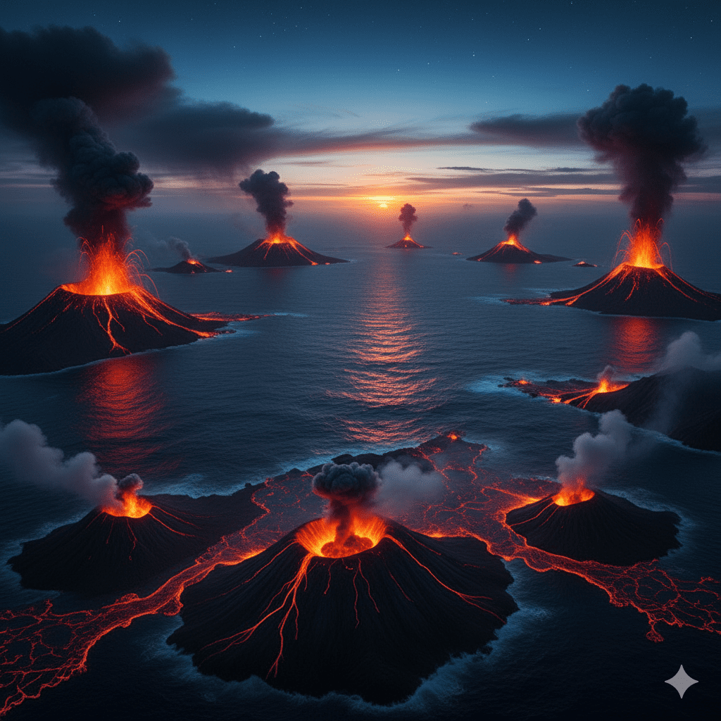 रिंग ऑफ फायर, प्रशांत अग्नि वलय (Pacific Ring of Fire) 1 Ring of Fire