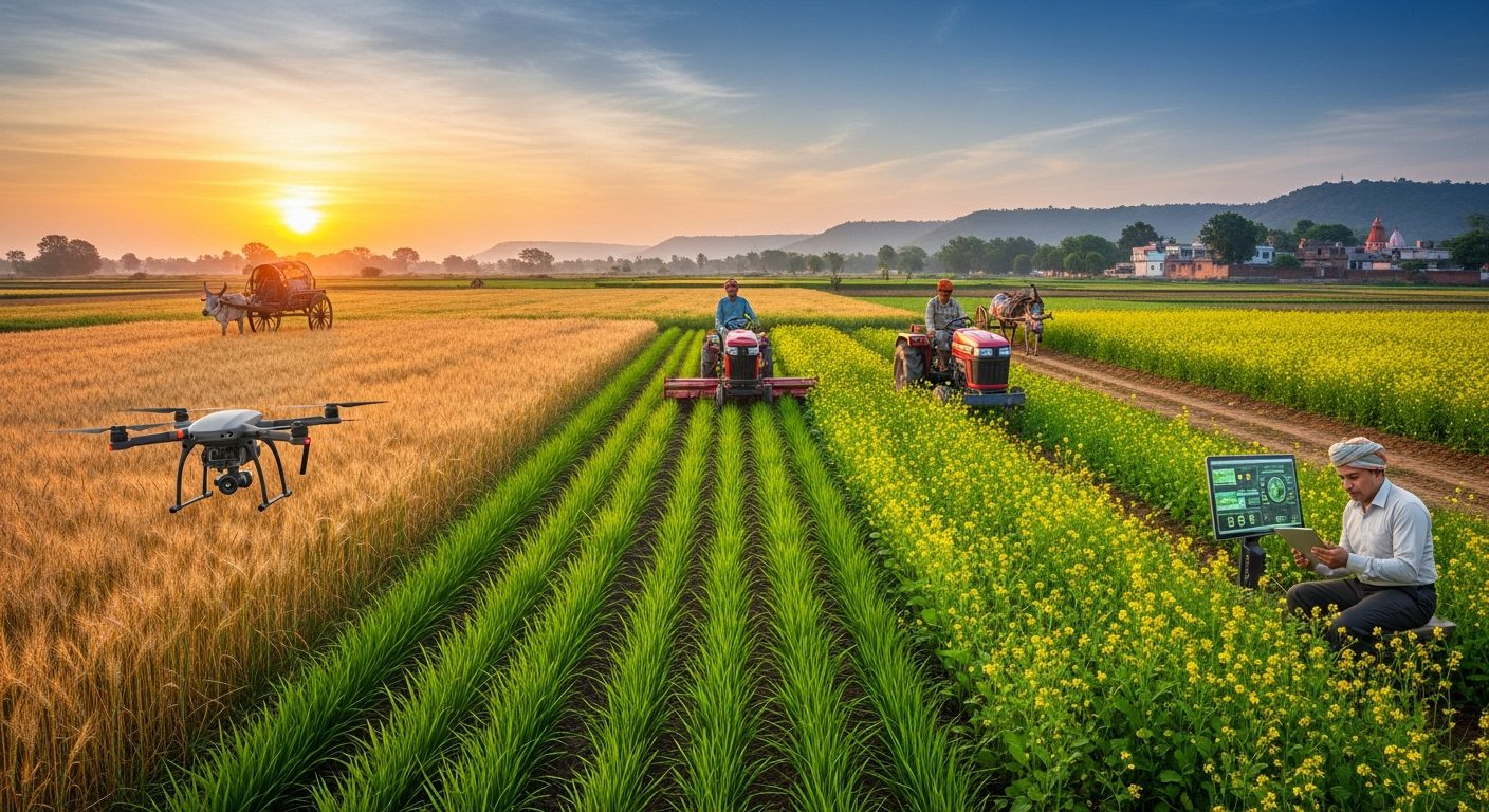 भारतीय कृषि क्षेत्र: फसलें और तकनीक (Indian Agriculture) 1 भारतीय कृषि क्षेत्र: फसलें और तकनीक (Indian Agriculture)