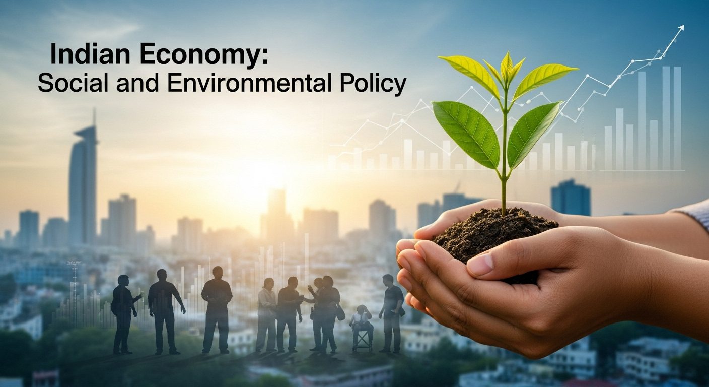 भारतीय अर्थव्यवस्था: सामाजिक और पर्यावरणीय नीति (Indian Economy: Social and Environmental Policy) 1 भारतीय अर्थव्यवस्था: सामाजिक और पर्यावरणीय नीति (Indian Economy: Social and Environmental Policy)