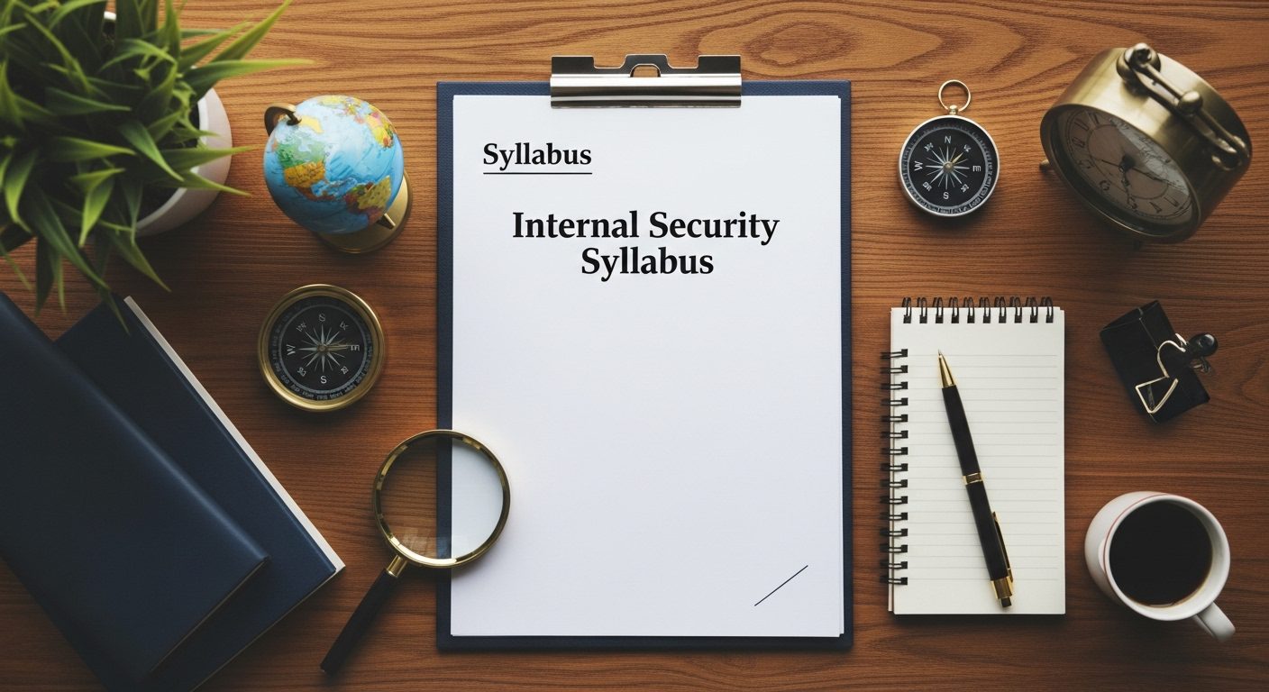 आंतरिक सुरक्षा सिलेबस (Internal Security Syllabus) 1 आंतरिक सुरक्षा सिलेबस (Internal Security Syllabus)