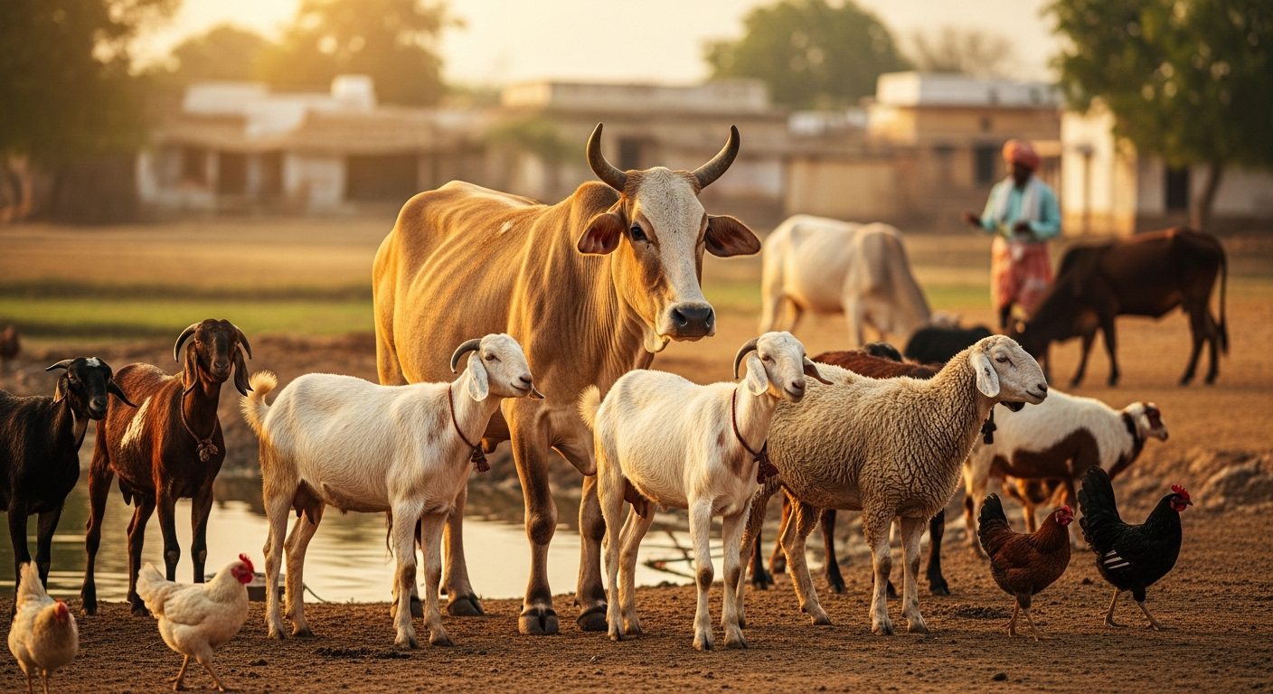 भारतीय अर्थव्यवस्था में पशुधन (Livestock in Indian Economy) 1 भारतीय अर्थव्यवस्था में पशुधन (Livestock in Indian Economy)