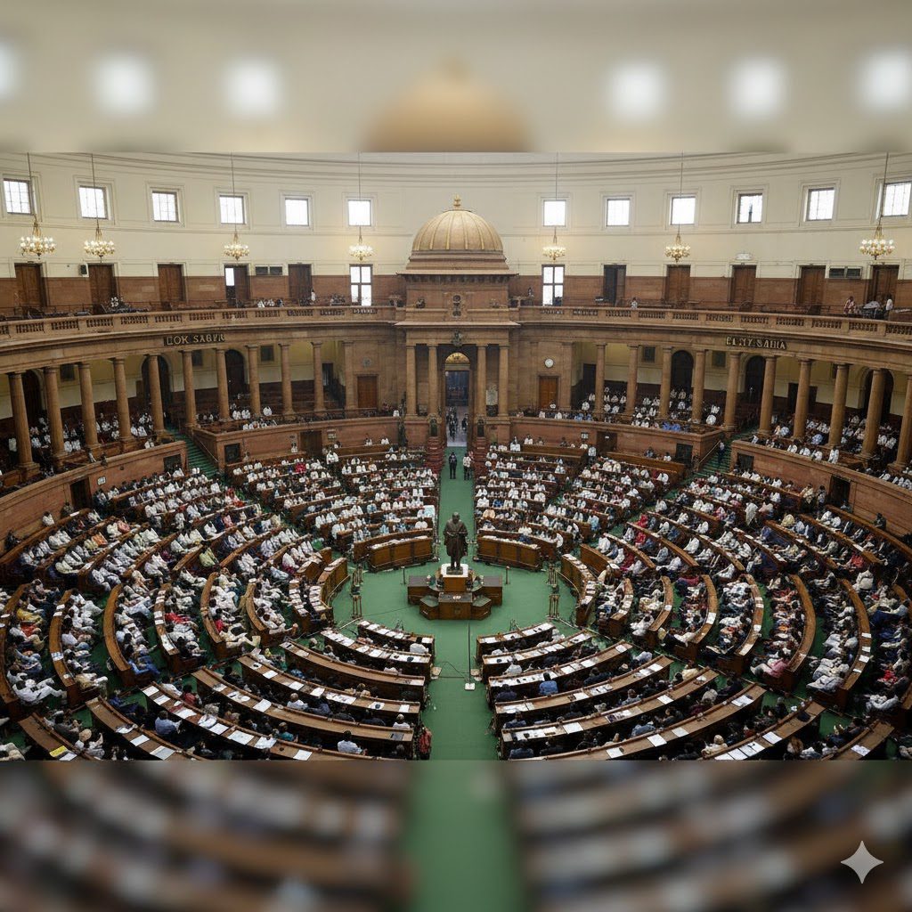 भारत की विधायिका: संरचना और कार्य (Legislature of India) 2 विधायिका: संसद की संरचना (लोकसभा और राज्यसभा)