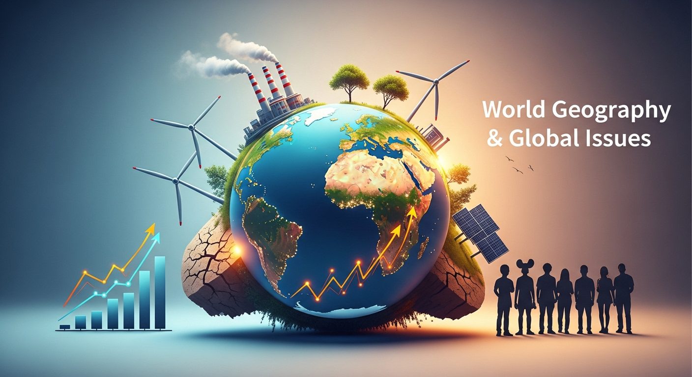 विश्व भूगोल और वैश्विक मुद्दे (World Geography & Global Issues) 2 विश्व भूगोल और वैश्विक मुद्दे (World Geography & Global Issues)