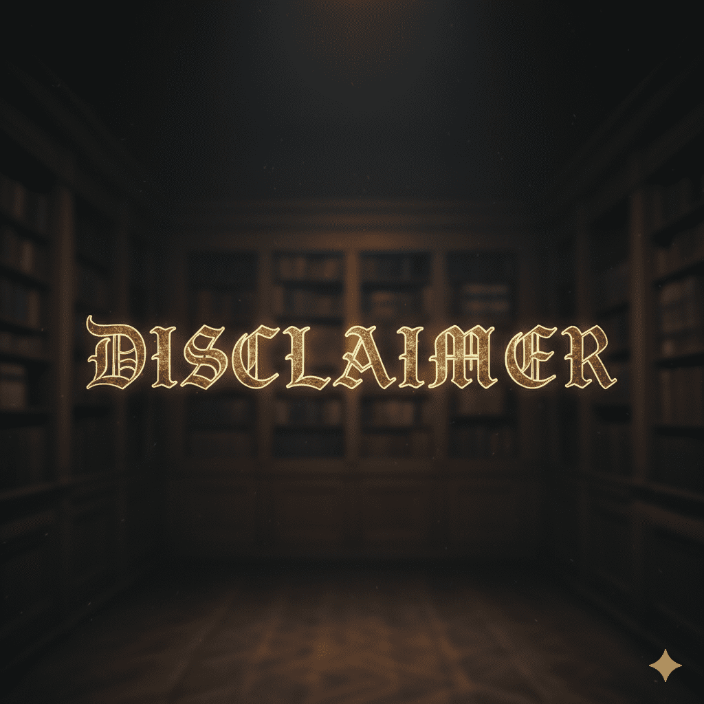 Disclaimer 1 Disclaimer