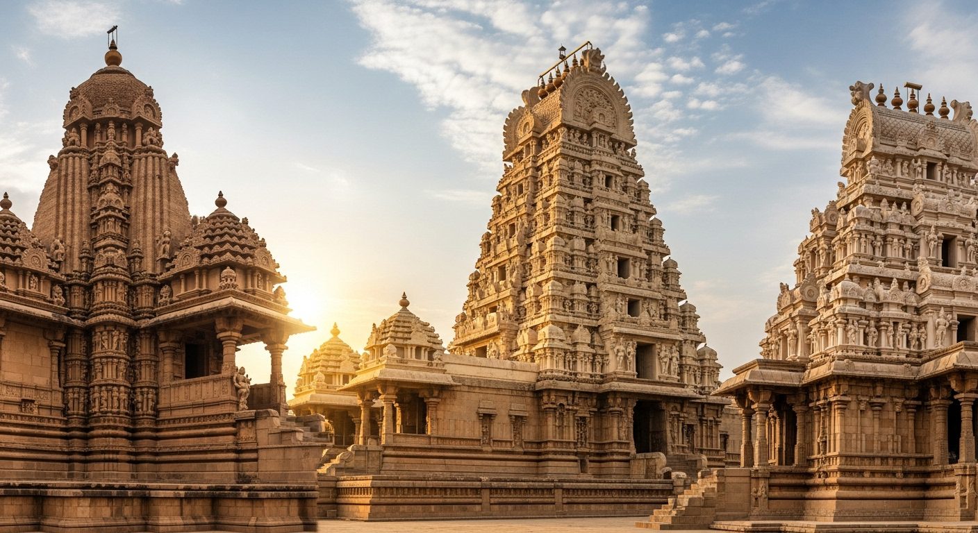 हिंदू मंदिर स्थापत्य की 3 शैलियाँ (Hindu Temple Architecture)