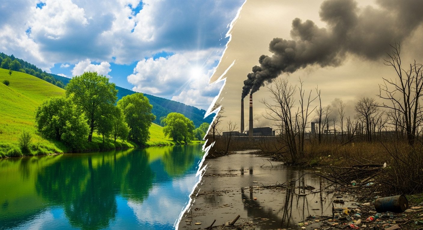 पर्यावरणीय प्रदूषण: कारण और प्रभाव (Environmental Pollution)