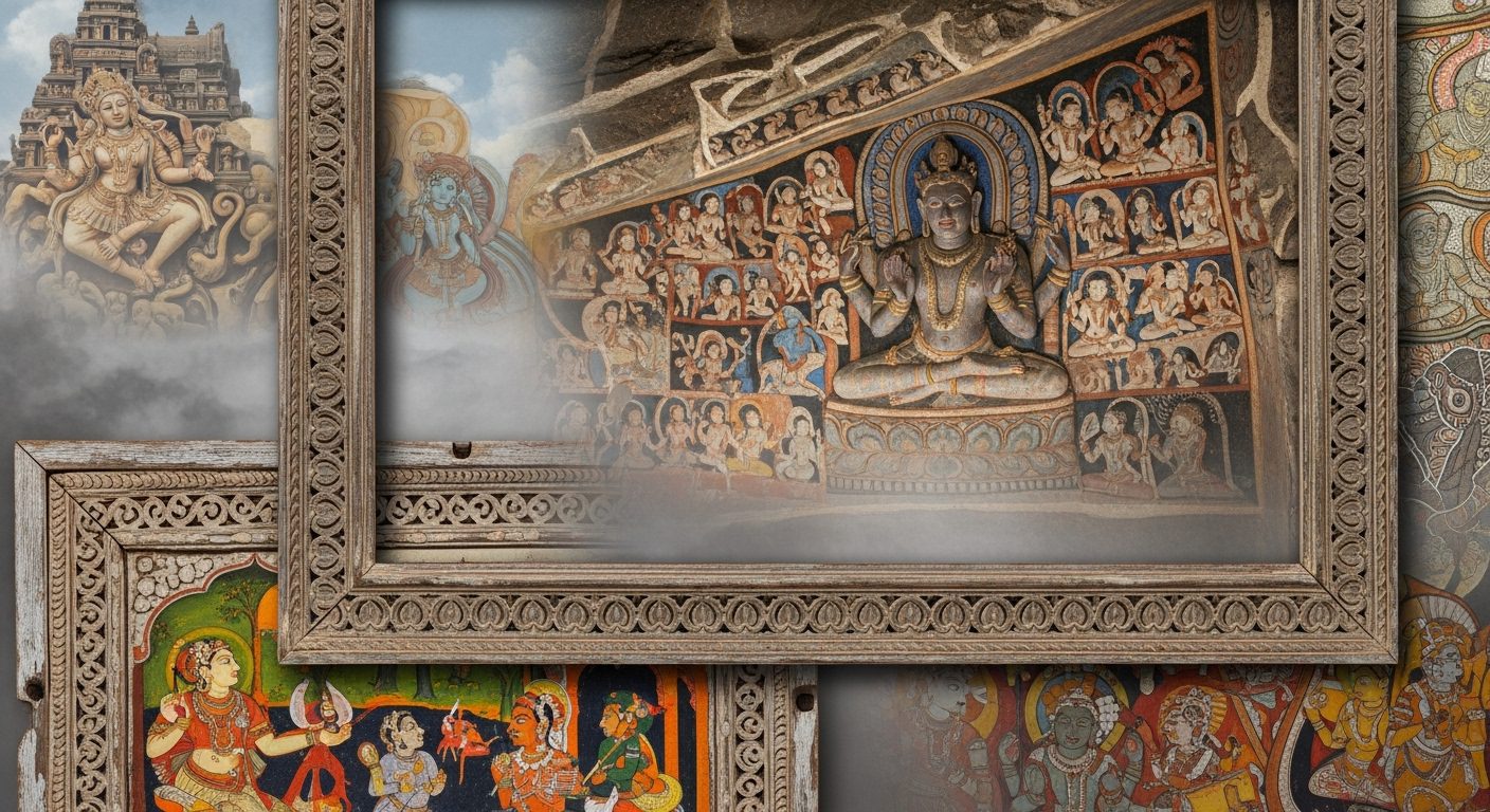 भारतीय चित्रकला का इतिहास (History of Indian Painting) 1 भारतीय चित्रकला का इतिहास (History of Indian Painting)