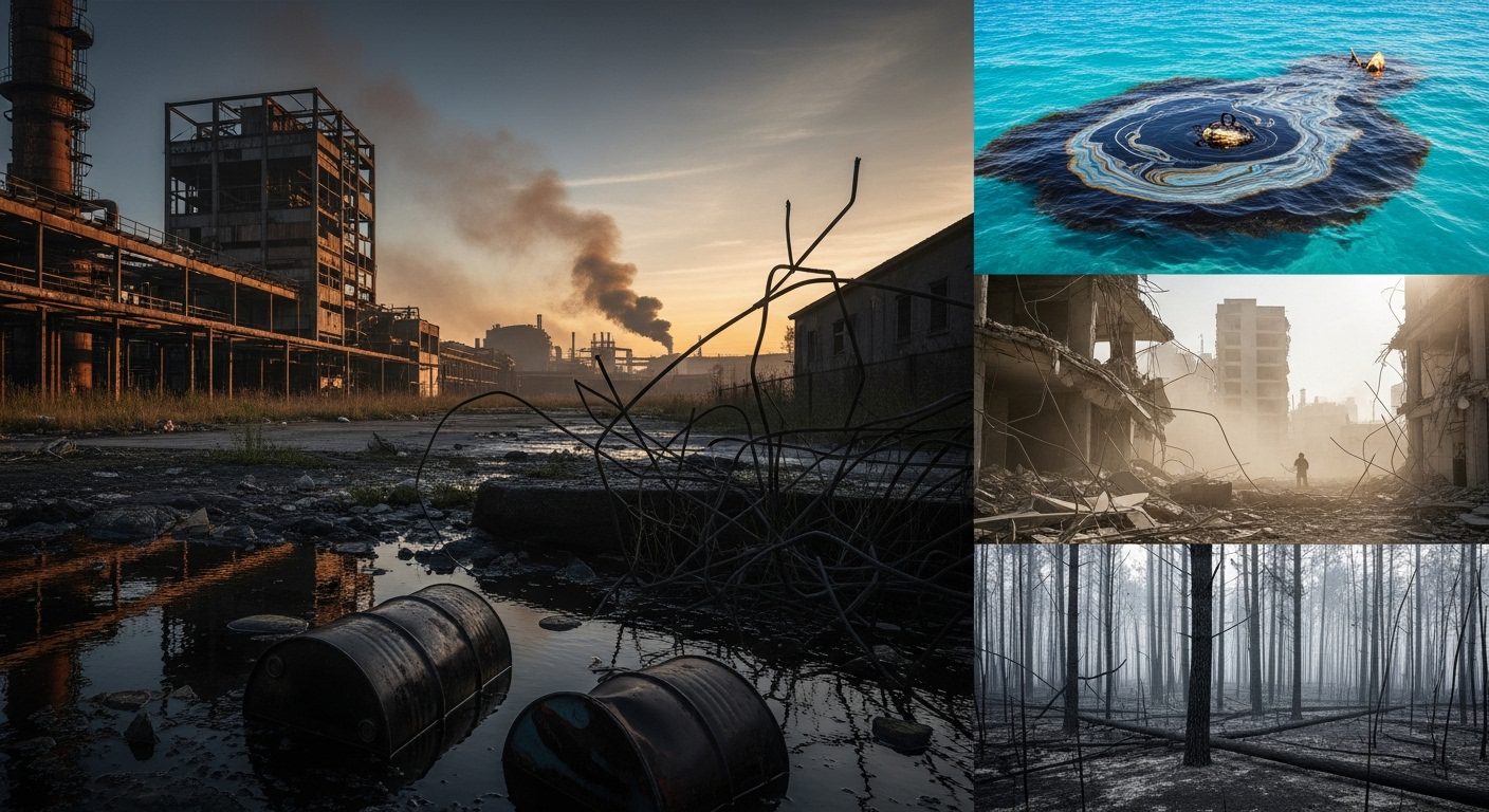 मानव-निर्मित आपदाओं का सच (Man-Made Disasters)