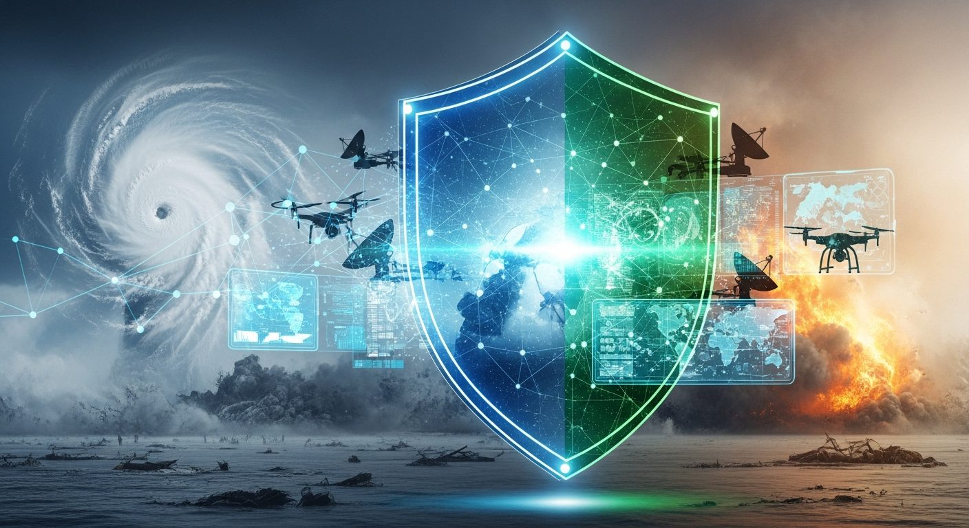 तकनीक और आपदा प्रबंधन: एक कवच (Tech & Disaster Mgmt)