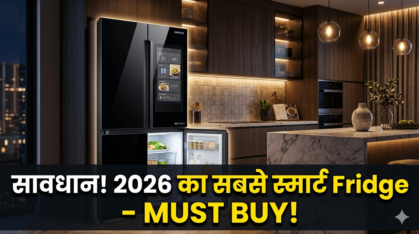 Shocking Reveal! Samsung 419L Bespoke AI Refrigerator (2026 Model) Review: क्या यह वाकई बिजली बिल आधा कर देगा?